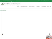 Tablet Screenshot of nigeriapia.com